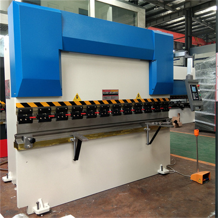 चीन निर्माता 125 टन सीएनसी हाइड्रोलिक धातु प्लेट झुकने मशीन 3 अक्ष हाइड्रोलिक प्रेस ब्रेक