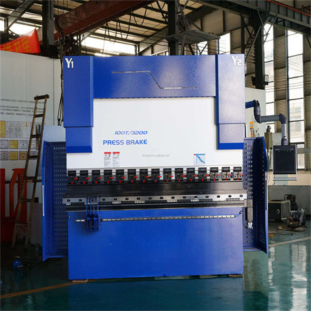 30T1600 छोटे नेकां या सीएनसी स्टील हाइड्रोलिक प्रेस ब्रेक WC67K चीन में बना है
