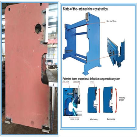 धातु WC67Y प्रेस ब्रेक मशीन के लिए 100ton हाइड्रोलिक प्रेस ब्रेक मशीन