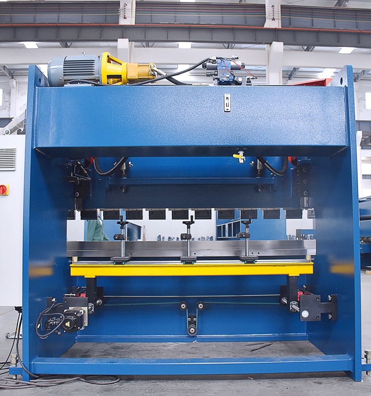 100t सीएनसी धातु झुकने मशीनें, E21 . के साथ 3200 मिमी सीएनसी शीट प्रेस ब्रेक
