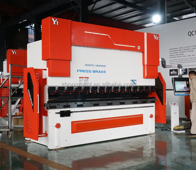 200t 300t मानक औद्योगिक प्रेस ब्रेक सीएनसी हाइड्रोलिक प्रेस ब्रेक मशीन