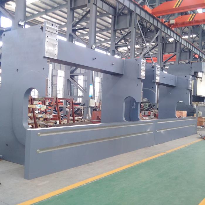 4 Axis Cnc Tandem Press Brake With Delem Da58t 2d Graphical Controller डेलेम Da58t 2d ग्राफिकल कंट्रोलर के साथ 4 एक्सिस सीएनसी टेंडेम प्रेस ब्रेक