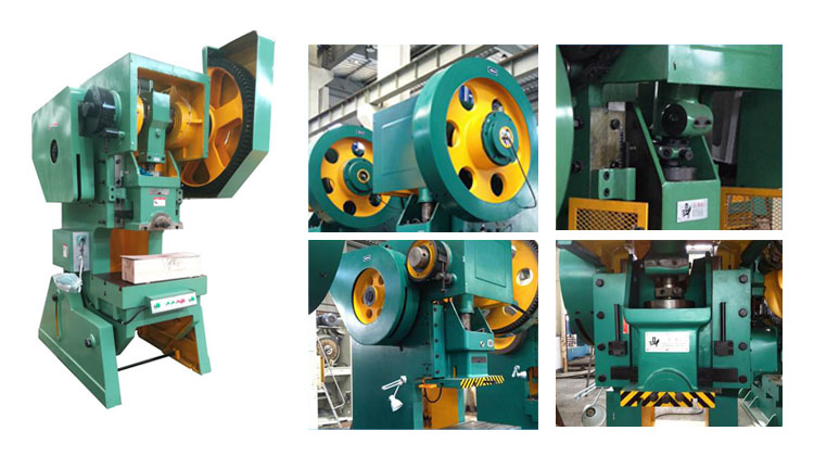 400 टन छोटा वायवीय पावर पंच प्रेस मैकेनिकल सनकी पंचिंग मशीन