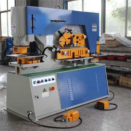 चीन निर्माण Q35YL-20 हाइड्रोलिक आयरनवर्कर मशीन / हाइड्रोलिक पंच प्रेस मशीन और कतरनी मशीन