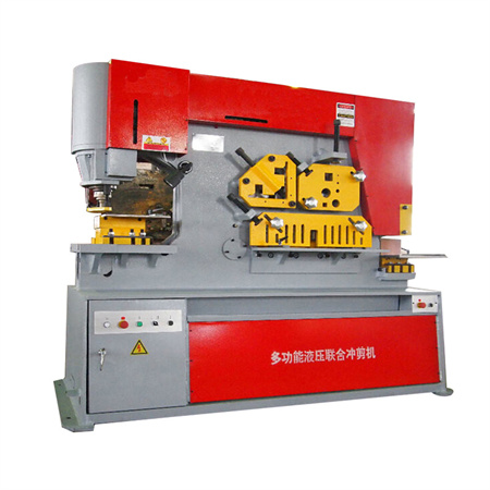 बिक्री के लिए सीएनसी आयरनवर्कर मशीन पंचिंग और शीयरिंग निर्माण चीन हाइड्रोलिक प्रेसिंग मेटल उत्पाद मशीन
