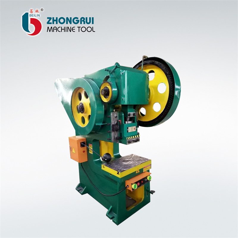 J23-10 सनकी पंचिंग मशीन दस्ता धातु यांत्रिक पंच प्रेस मशीन