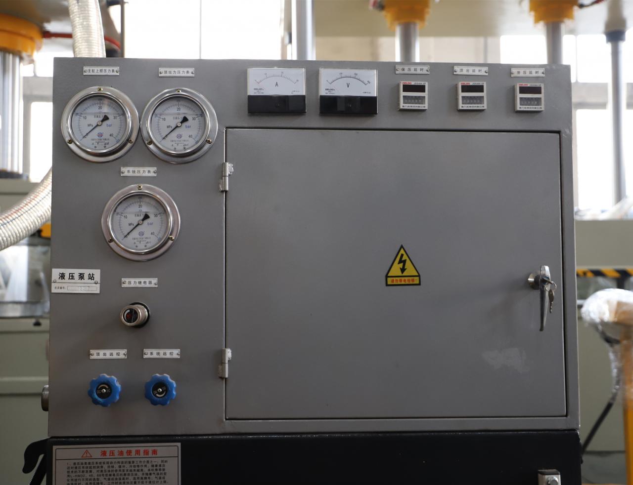 हॉट प्लेट हाइड्रोफॉर्मिंग 100 टन स्टैम्पिंग मशीन हाइड्रोलिक प्रेस मशीन